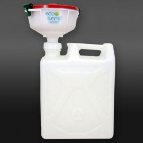 ECO Funnel EF-30020-SYS 8" ECO Funnel System, 20 Liter Container, Red Lid
