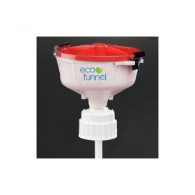 ECO Funnel EF-8-83B 8" ECO Funnel with 83mm Cap Adapter, Red Lid
