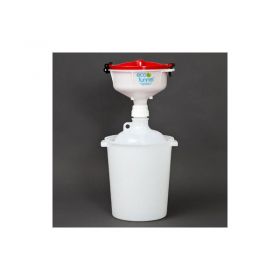 ECO Funnel EF-3008C-SYS 8" ECO Funnel System, 8L Carboy & Secondary Container, Red Lid