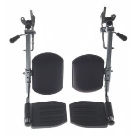 Gray Elevating Leg Rest for Medline Wheelchairs