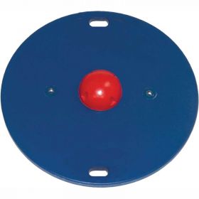 CanDo 16" Circular Wobble/Rocker Board, 1.5"H, Red