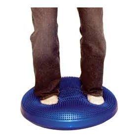 CanDo Inflatable Vestibular Seating/Standing Disc, 60 cm (24"), Blue