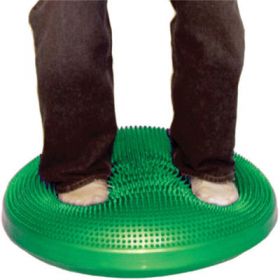 CanDo Inflatable Vestibular Seating/Standing Disc, 60 cm (24"), Green