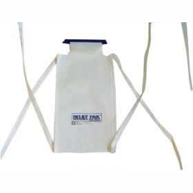 Relief Pak  Large Insulated Ice Bag with Tie Strings, 7" x 13", 10/PK