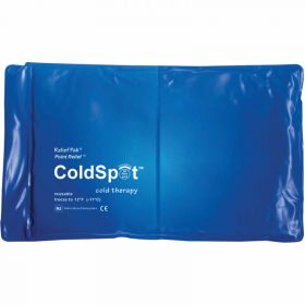 Relief Pak  ColdSpot  Reusable Blue Vinyl Cold Pack, Half Size 7" x 11"