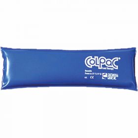 ColPaC  Blue Vinyl Reusable Cold Pack, Throat, 3" x 11", 12/PK