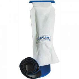 Relief Pak  Small Insulated Ice Bag with Hook & Loop Band, 5" x 13", 10/PK