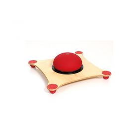TOGU JumpStep Balance Board, Birch Wood with Red Balls