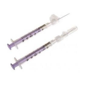A-Line 1 cc Arterial Blood Gas Syringe with 25 U Balanced Heparin