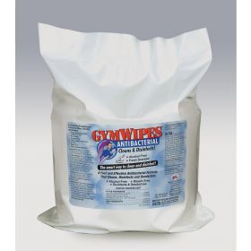 Antibacterial Gym Wipes, Refill, 700/Container